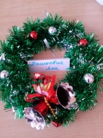 Выставка поделок к Новому году (2016)