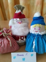 Выставка поделок к Новому году (2016)